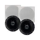 Kit Arandela Coax Ial Gp 70w 8r Quadrada Br Leson
