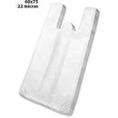Sacola Plástica 60x75cm Com 1000 Unidades - 22 Micras