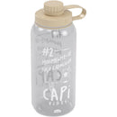 Garrafa Plástica Capivara Sport 1,5l Com Tampa Rosqueável