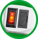 PROTETOR ELETRONICO INTELBRAS C/ 6 TOMADAS BRANCO EPE1006 (4824002)