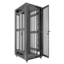 RACK FECHADO PARA PISO 19" EVUS EV-DFDP8044 44U X 800 X 1000MM PRETO