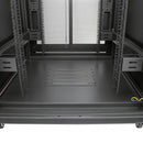 RACK FECHADO PARA PISO 19" EVUS EV-DFDP8044 44U X 800 X 1000MM PRETO