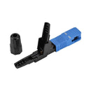 CONECTOR FAST SC/UPC SM PARA FIBRA ÓPTICA - AZUL - PC / 10