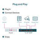 SWITCH 09 PORTAS TP-LINK TL-SF1009P POE