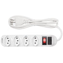 PROTETOR ELETRÔNICO INTELBRAS 4 TOMADAS BRANCO EPE1004