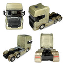 Miniatura De Caminhão Scania V8 R730 Trucado Metal Fricção