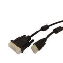Cabo Hdmi X Dvi Nwt Cbhd0001 Macho X Macho Entrada Dvi 18+1 Saída Hdmi 1.4 Com Filtro 2m
