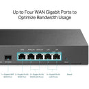 ROTEADOR FIREWALL VPN TP-LINK ER7206 (EU) V3 GIGABIT MULTI-WAN SAFESTREAM