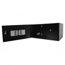 Mini Rack Max Eletron 19" 05 X 350mm Porta Perfurada - Preto