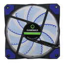 FAN GAMEMAX PARA PC GAMER GF12B 12CM AZUL 32 LED