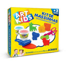 Massa Para Modelar Criativa Art Kids 300g Com 7 Acessórios