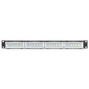 PATCH PANEL EVUS CAT5E 24 PORTAS EV-PP-5E-24