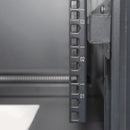 RACK FECHADO PARA PISO 19" EVUS EV-DF6836 36U X 600 X 800MM PRETO