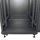 RACK FECHADO PARA PISO 19" EVUS EV-DF6836 36U X 600 X 800MM PRETO