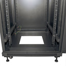 RACK FECHADO PARA PISO 19" EVUS EV-DF6836 36U X 600 X 800MM PRETO