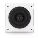 ARANDELA FRAHM 6" QUADRADA BRANCA CX 40W