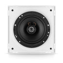 ARANDELA QUADRADA FRAHM CS 6" CX 50W Q ALUMÍNIO BRANCA UMA UNITÁRIA
