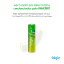 Pilha Alcalina Aaa Elgin Pacote Promocional Pague 7 Leve 8
