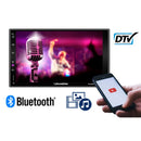 CENTRAL MULTIMÍDIA ROADSTAR RS606BR 7" MP6 COM TV DIGITAL