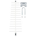 ANTENA EXTERNA AQUÁRIO LOG PARA TV 30 ELEMENTOS - LU-30