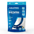 CABO HDMI AQUÁRIO 4K01 4K MACHO X MACHO 2.0 1M