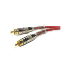 CABO RCA TECHNOISE BLINDADO 400 PRO 5MM VERMELHO - 5M