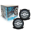 Kit Alto Falante Leson Quadriaxial 5" 140w 4r Cinza
