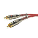 CABO RCA 'Y' TECHNOISE SERIES 400 PRO 2 MACHO X 1 FEMEA VERMELHO - 20CM
