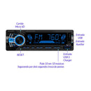 Auto Rádio Roadstar Rs2751br Mp3 Bluetooth/fm/usb