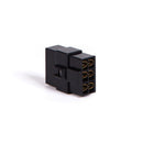 KIT CONECTOR 6 VIAS TECHNOISE COM TRAVA - PRETO - PC / 10