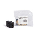 KIT CONECTOR 6 VIAS TECHNOISE COM TRAVA - PRETO - PC / 10