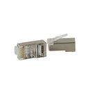 CONECTOR RJ-45 MACHO EVUS C-103 CAT6 BLINDADO 100UN. [F133]