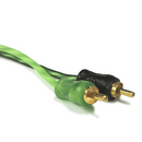 CABO RCA "Y" TECHNOISE SERIES 200 PRO 2 MACHO X 1 FEMEA 4MM - 20CM - PC / 10