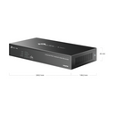 GRAVADOR DE VÍDEO EM REDE TP-LINK VIGI NVR1004H-4P POE+ 4 CANAIS