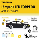 LÂMPADA LED TORPEDO TARPONN SJ-COB-12C 31MM PAR