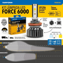 KIT LÂMPADA LED TARPONN TP-6136 FORCE 6000 PREMIUM HB3/H PAR