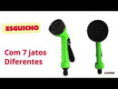 MANGUEIRA LÁTEX KEPPER 18MTS CONECTOR METAL VERDE