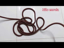 MANGUEIRA KEPPER POLIÉSTER 15MTS CONECTOR DE METAL LARANJA COM PRETO