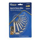 JOGO DE CHAVES ALLEN WESTERN 1,5 A 10 MM COM 10 PEÇAS