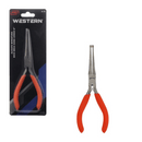 ALICATE MINIATURA MEIA CANA WESTERN BICO LONGO