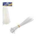 ABRAÇADEIRA DE NYLON WESTERN 4,8 X 20CM COM 100 UNIDADES BRANCO