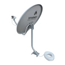 KIT ANTENA PARABÓLICA 60CM VIVENSIS COM CABO E LNBF
