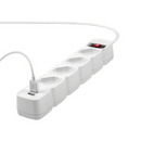 PROTETOR ELETRÔNICO INTELBRAS EPE204 4 TOMADAS 2 USB BRANCO