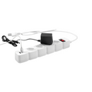 PROTETOR ELETRÔNICO INTELBRAS EPE204 4 TOMADAS 2 USB BRANCO