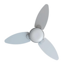 VENTILADOR DE TETO VENTISOL ELLUZ INVERTER CONTROLE REMOTO BRANCO COM CINZA BIVOLT