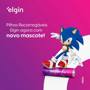 PILHA RECARREGÁVEL ELGIN AA 2700MAH BLISTER COM 4 UNIDADES