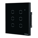 INTERRUPTOR SMART TOUCH INTELBRAS EWS1006 WI-FI COM 6 TECLAS PRETO