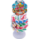 Doce Dip Loko Lollipop Dino Display Com 60 Unidades