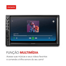 CENTRAL MULTIMÍDIA AIWA CA-DD-01 7" 4X25W