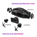 CAIXA DE SOM BOOMBOX PLUS AIWA BBS-01B 200W BLUETOOTH